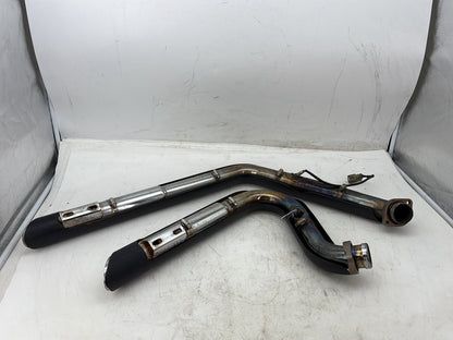 2012 Harley Dyna FXDF Fat Bob OEM Exhaust Header Pipes Vance & Hines