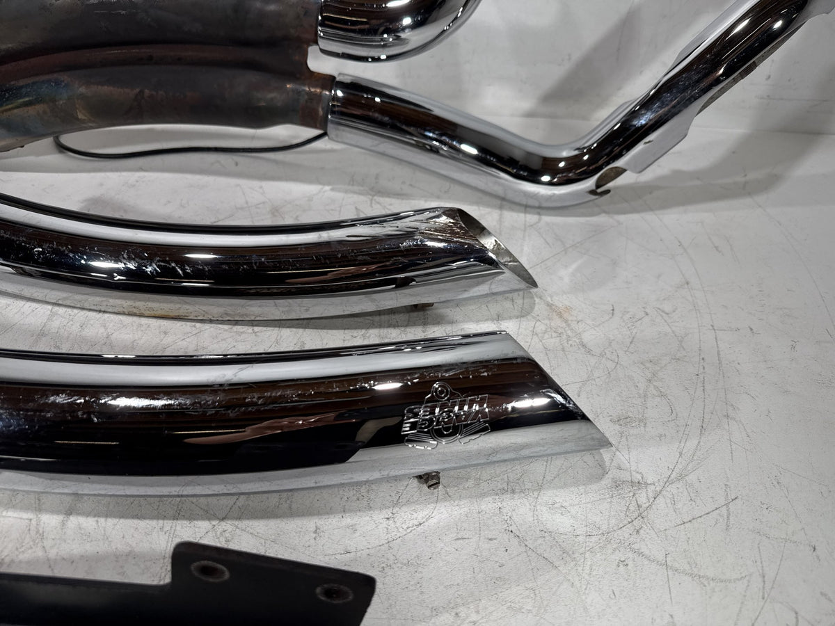 2012 Harley Electra Touring Ultra Exhaust Header Pipes Muffler Vance & Hines
