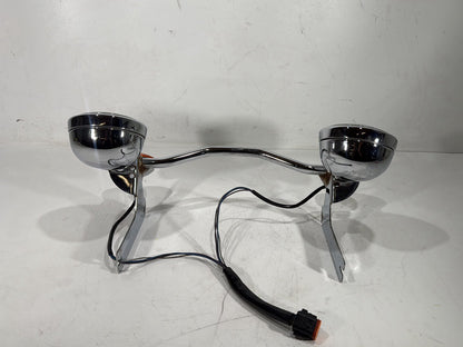 1996 Harley Electra Glide Touring FLHT OEM Front Turn Signal Indicators Aux Light Bar