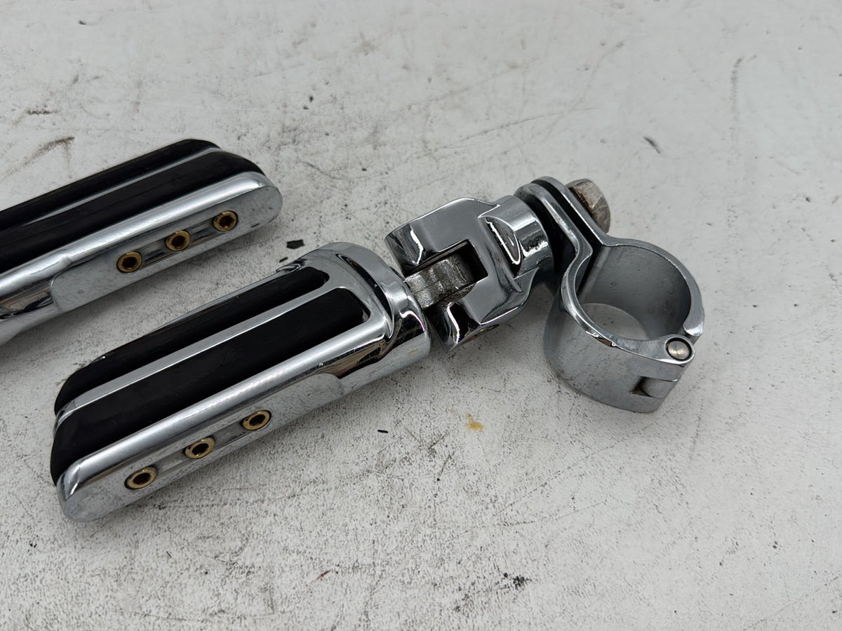 1997 Harley Road King Touring Police FLHPI OEM Front Right Left Highway Foot Pegs