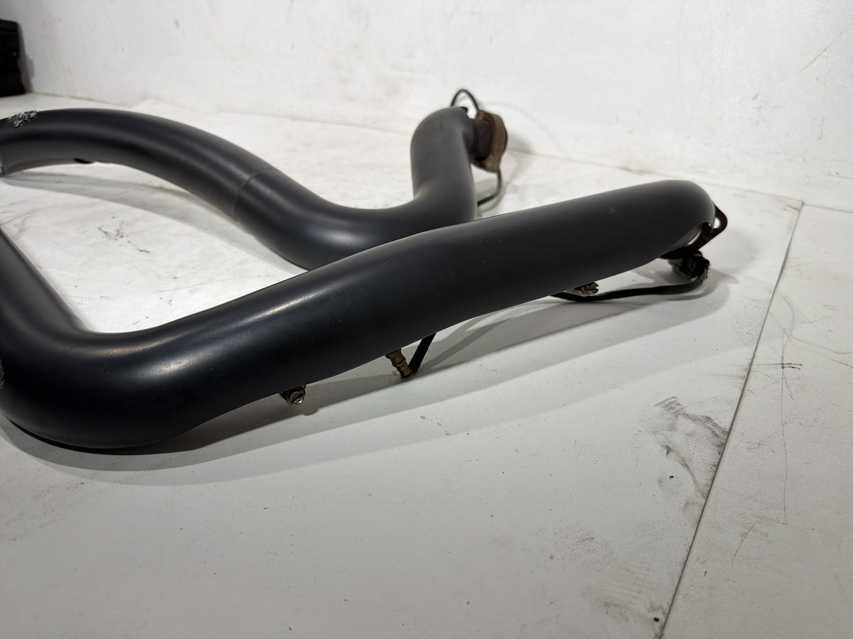 2012 Harley Dyna Fat Bob FXDF 103 OEM Exhaust Header Pipes Vance & Hines