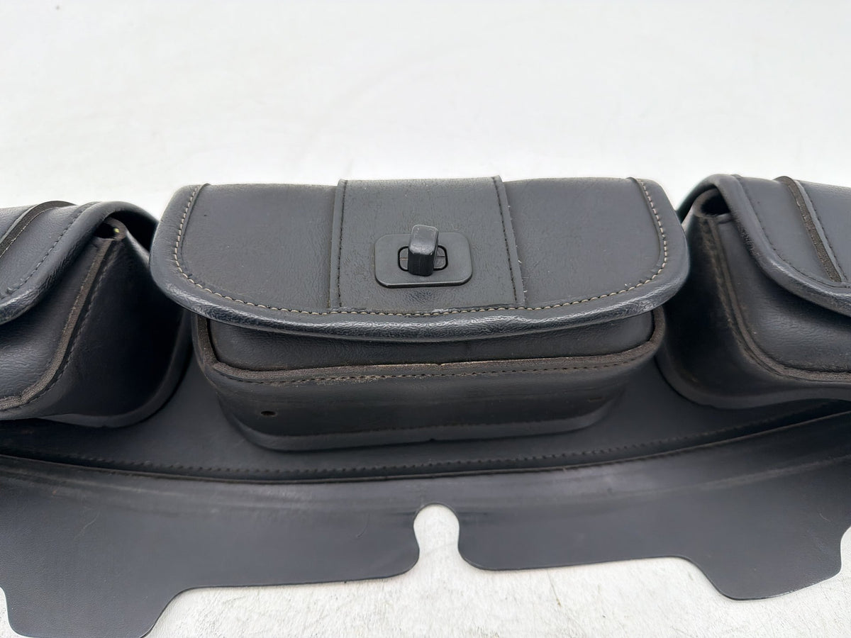 13 Harley Street Glide Touring FLHX Front Onboard Tool Bag Leather Storage Pouch