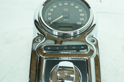 2012 - 2018 Harley-Davidson Dyna Switchback Fuel Tank Dash Console Speedometer NOKey 67096-12