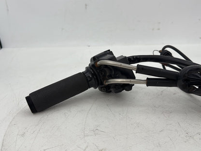 2007 - 2012 Harley-Davidson Touring Electra Glide Ultra Right Engine Start Kill Switches Controls w/ Hand Grip, Idle Throttle Cable Lines