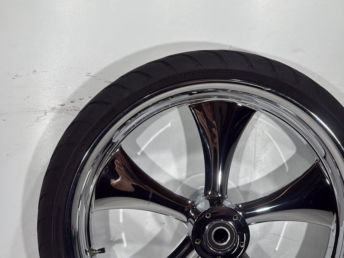2007 Harley Street Glide Touring FLHX OEM Front Wheel Rim Tire