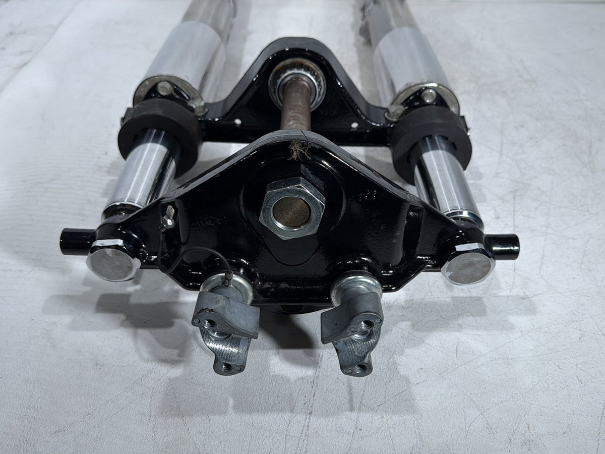 07 Harley Electra Glide Touring Front Triple Tree Set & LH RH Fork Legs Sliders