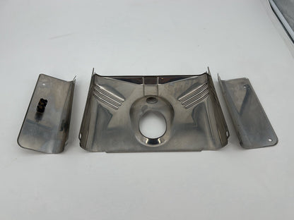 2007 Harley Softail Heritage Classic FLSTC OEM Front Left Right Fork Tube Slider Guard Covers