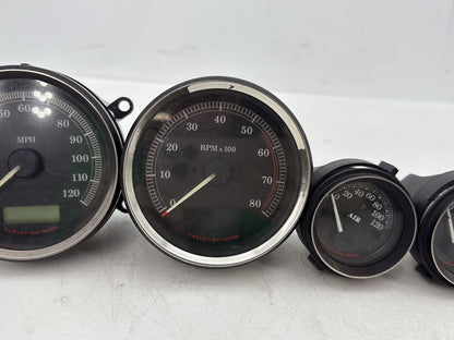 2008 Harley Touring FLHTCU Electra Glide Ultra OEM Air Oil Volt Fuel Tacho Speedo Gauges