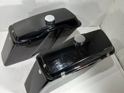 2009 Harley Road King Touring Police OEM Left Right Saddlebags Luggage NOKey