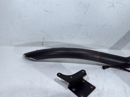 2008 Harley Dyna Fat Bob FXDF Exhaust Header Pipes Vance & Hines w/ Bracket