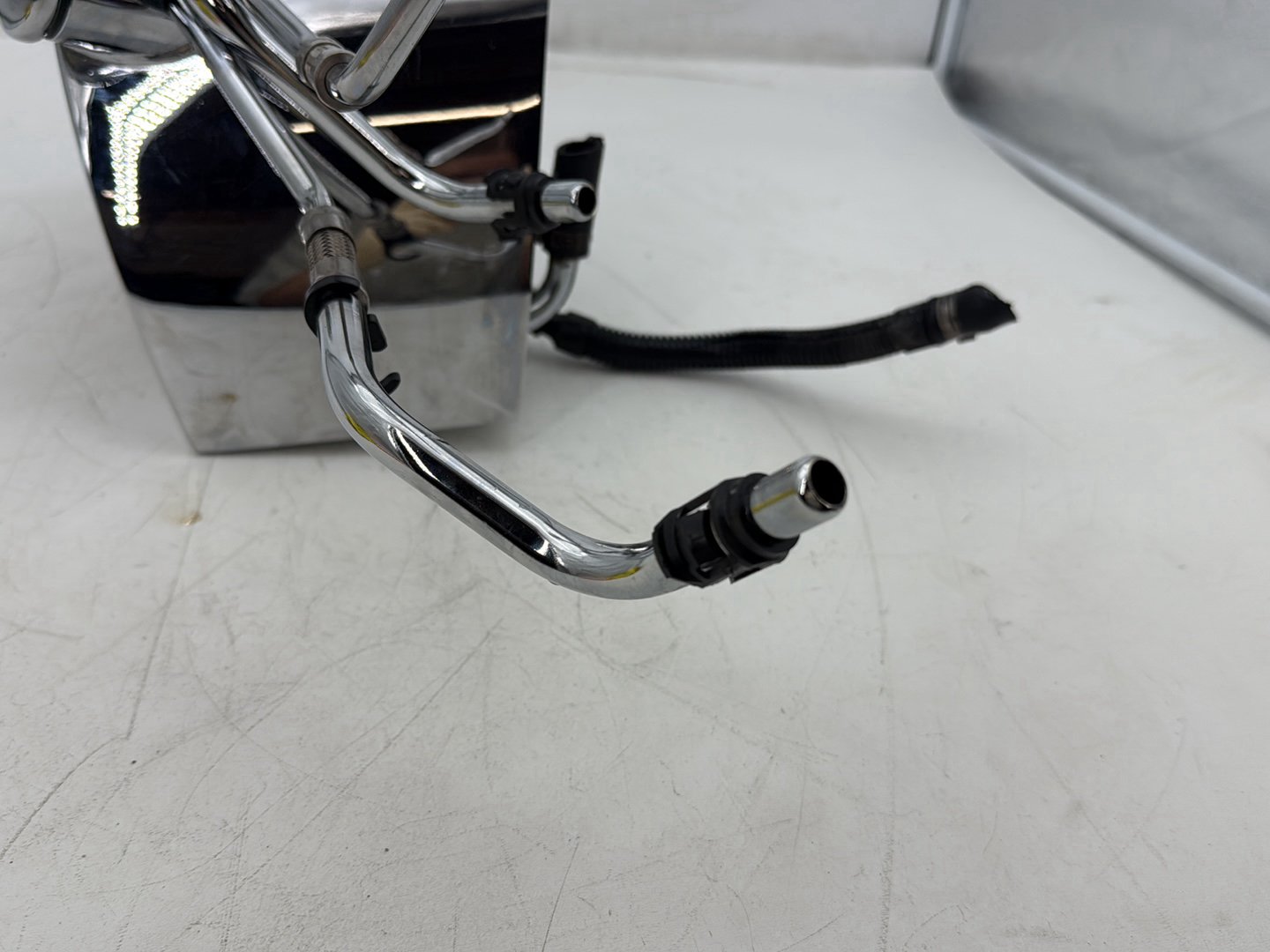 05 Harley Heritage Softail Classic Oil Tank Reservoir Bottle Canister &amp; Dipstick