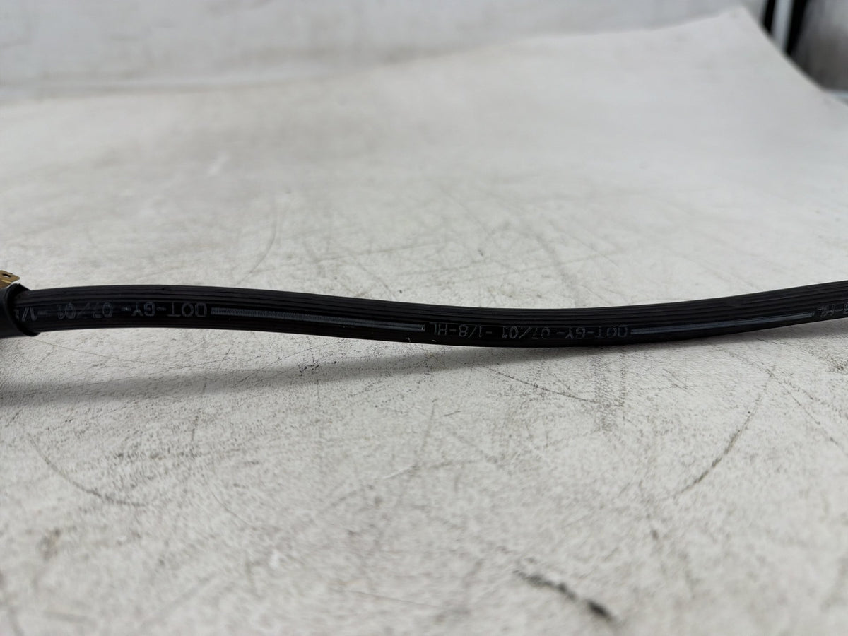 2002 Harley Dyna Wide Glide FXDWG OEM Rear Brake Hose Line Pipe