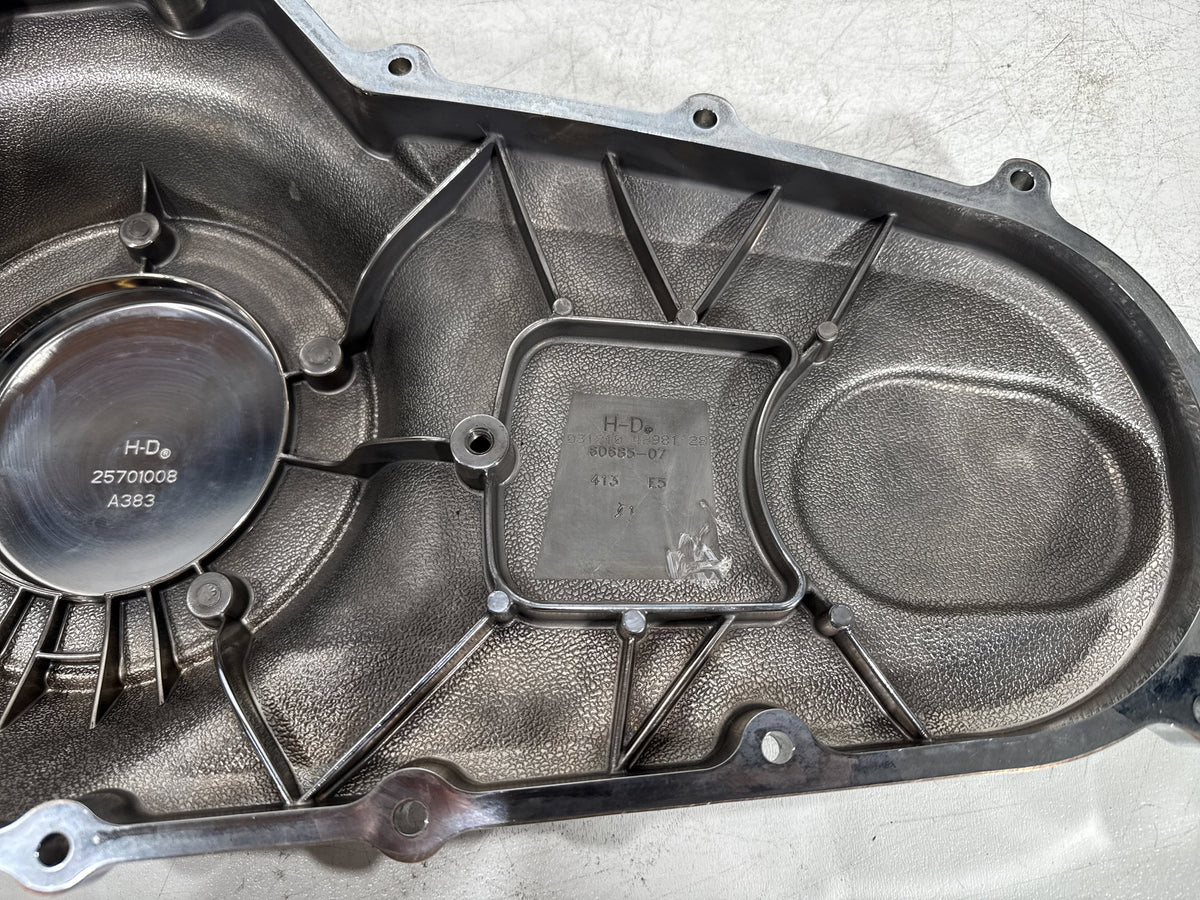 2010 Harley Road King Touring Police OEM Outer Primary Clutch Cover SCRATCHED