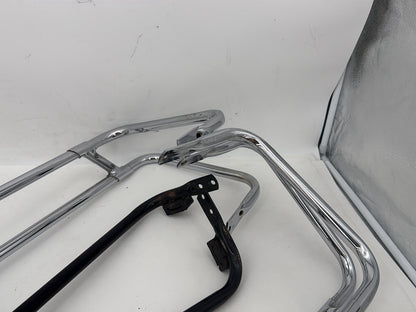 1999 - 2006 Harley-Davidson Touring Electra Glide Classic Rear Left Right Saddlebag Guard Rails Bar 90718-79C