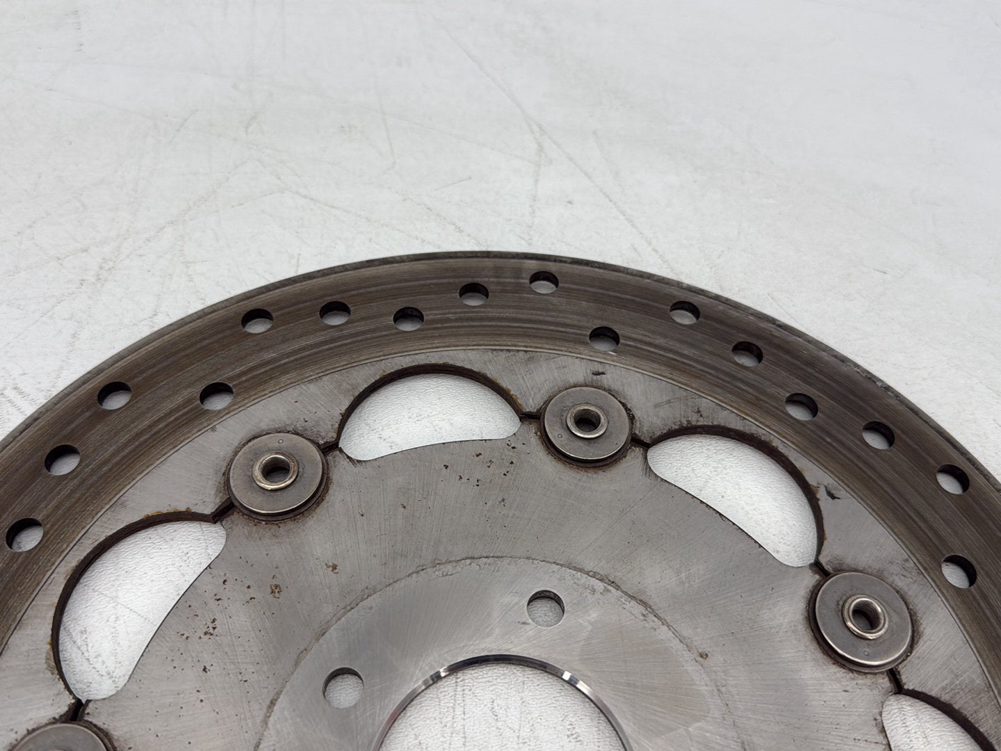 2010 Harley Dyna Fat Bob FXDF OEM Front Brake Rotors Disc Pair
