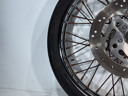 2005 Harley Dyna FXDWG Wide Glide OEM Front Wheel Rim Tire Spoked