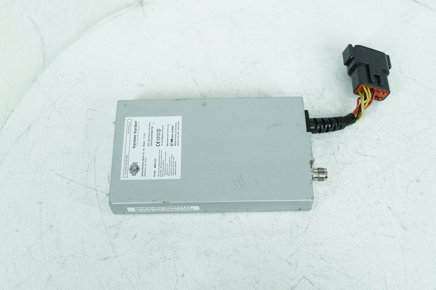 2007 - 2011 Harley-Davidson Touring Electra Screamin Eagle XM Harman Kardon Radio Module 76236-06A 76236-06A