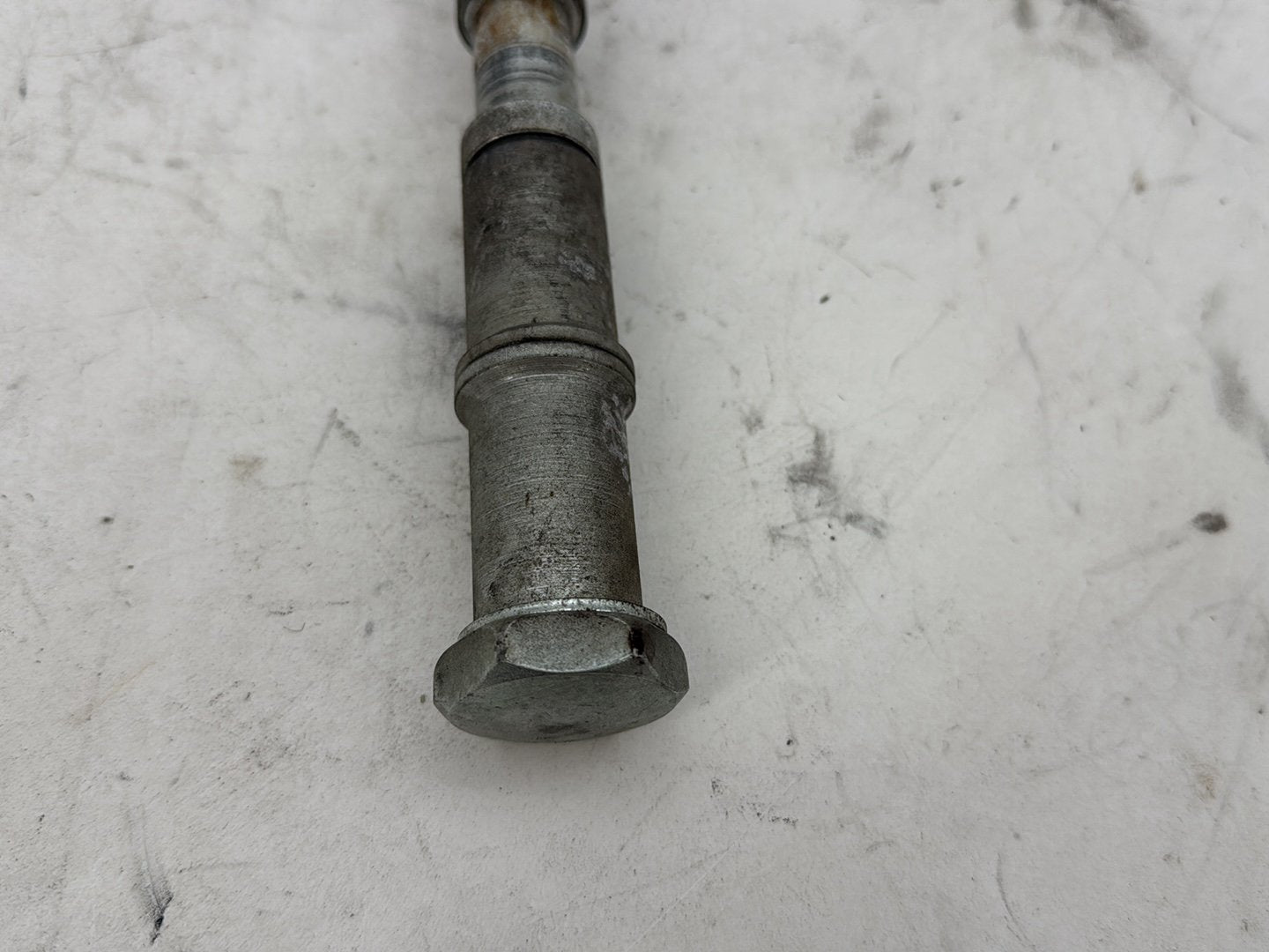 2002 Harley Heritage Softail Classic FLSTC OEM Rear Fork Swingarm Pivot Bolt Shaft