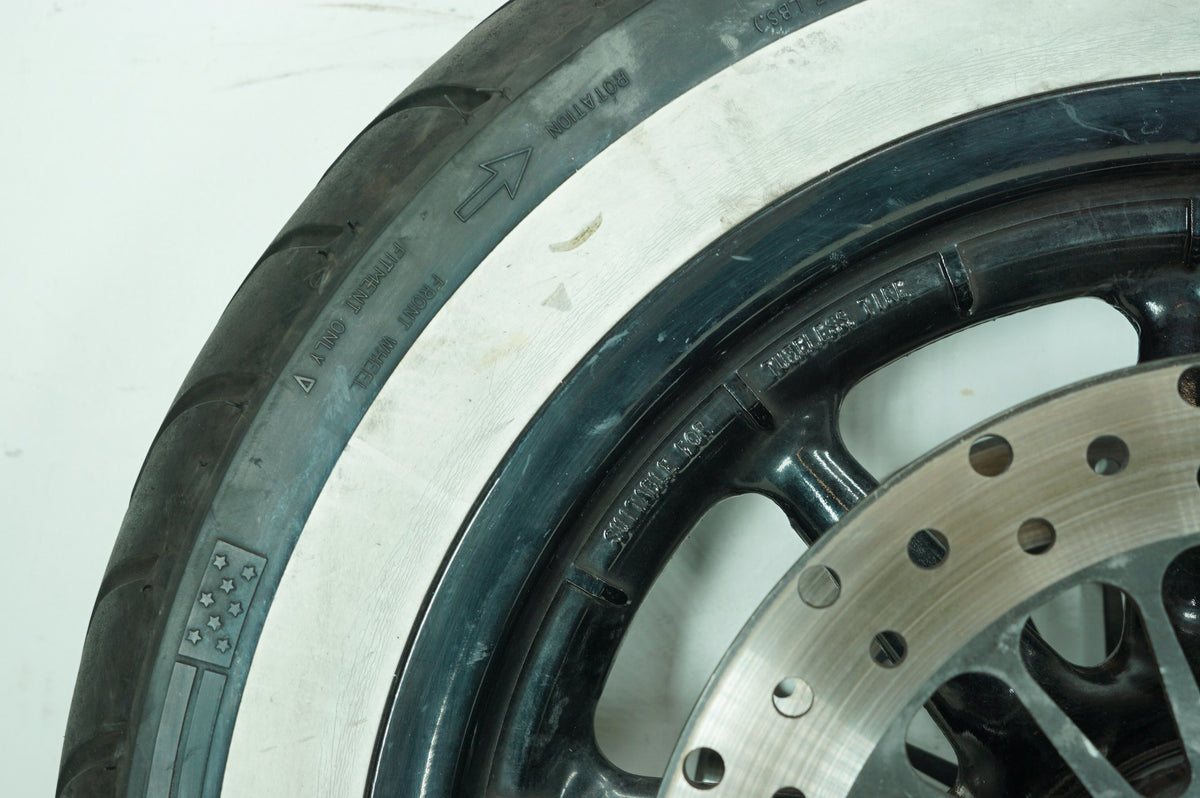 2007 Harley Touring FLHTC Electra Glide Classic OEM Front Wheel Rim Tire 16"