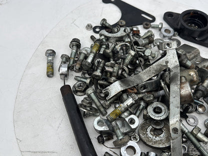 1999 - 2006 Harley-Davidson Touring Electra Glide Classic Hardware Bolts Nuts & Brackets w/ Left Right Swingarm Brackets