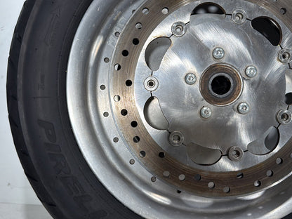 2012 Harley Dyna FXDF Fat Bob OEM Front & Rear Wheel Rim Tire
