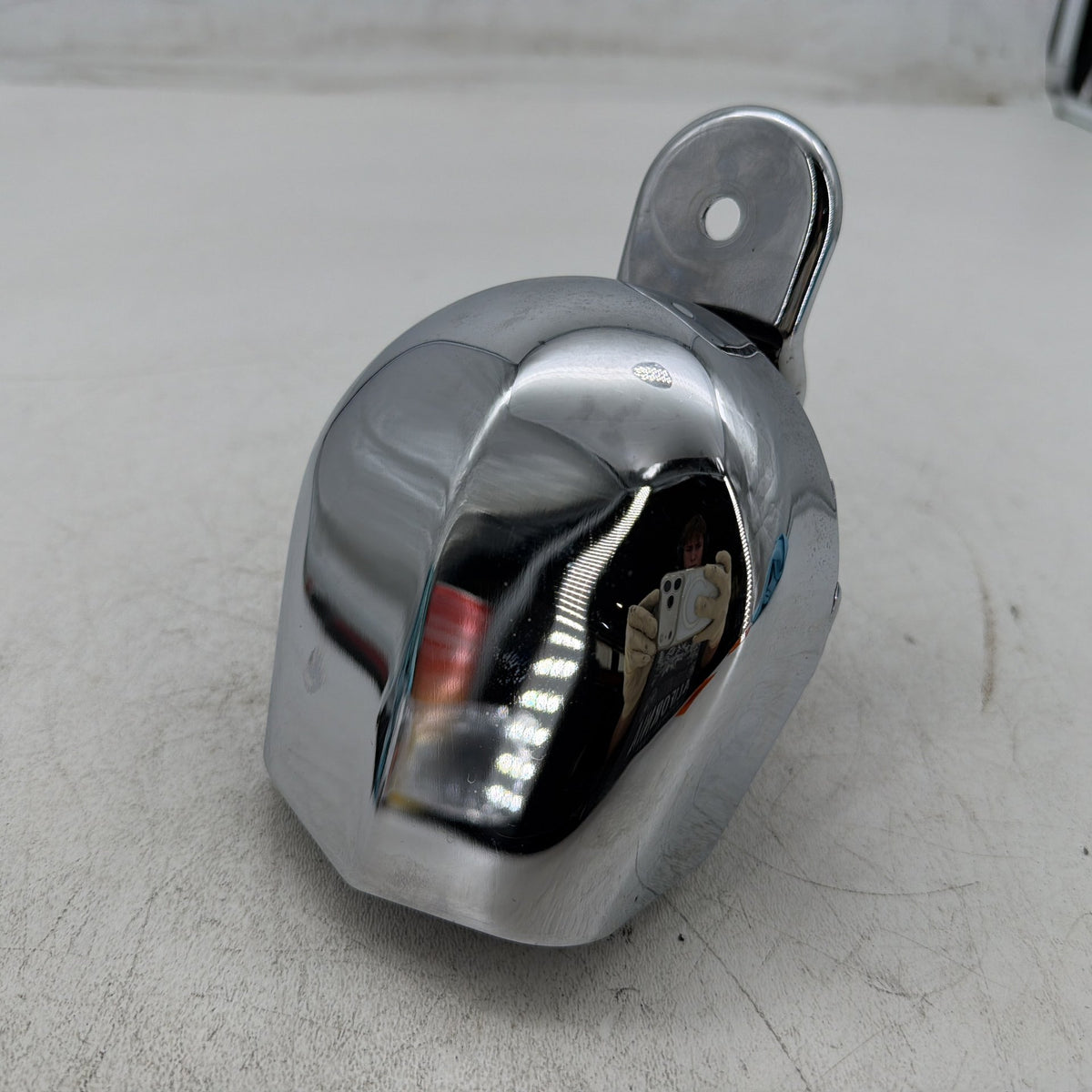 1993 Harley Electra Glide Touring Sport OEM Horn Signal Klaxon Chrome Cover