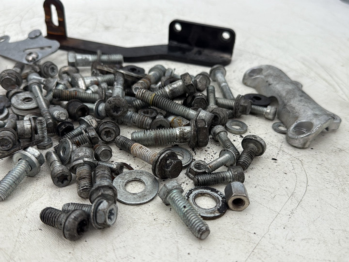2016 Harley Road King Touring FLHR OEM Hardware Bolts Nuts & Brackets