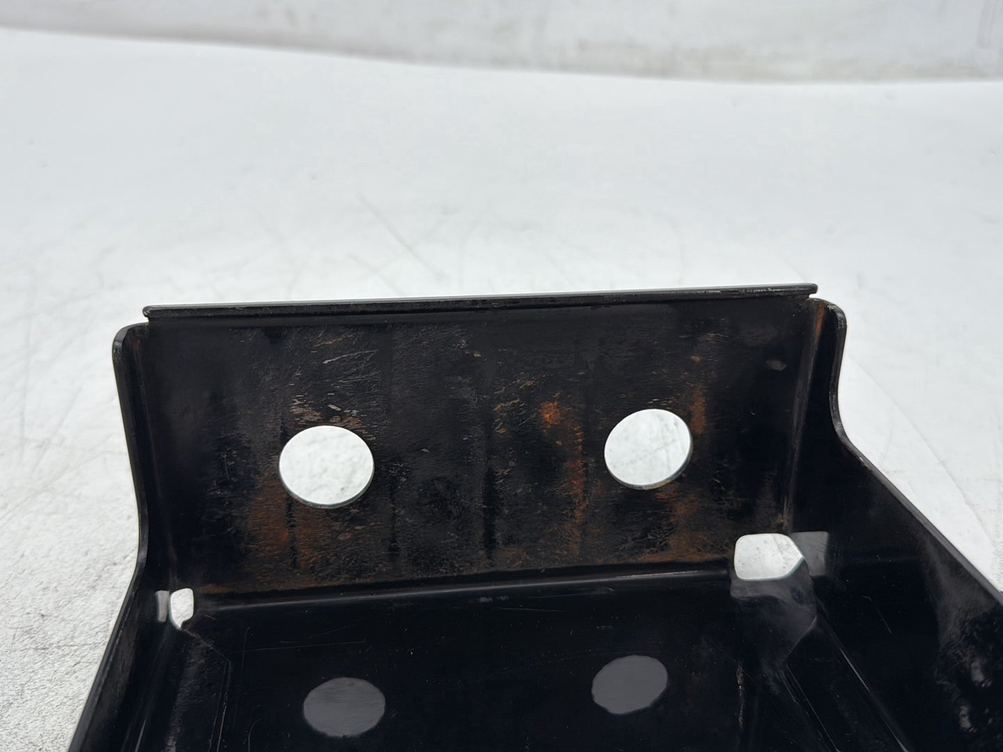 2000 Harley Dyna FXDWG Wide Glide OEM Battery Tray Bracket Holder Carrier