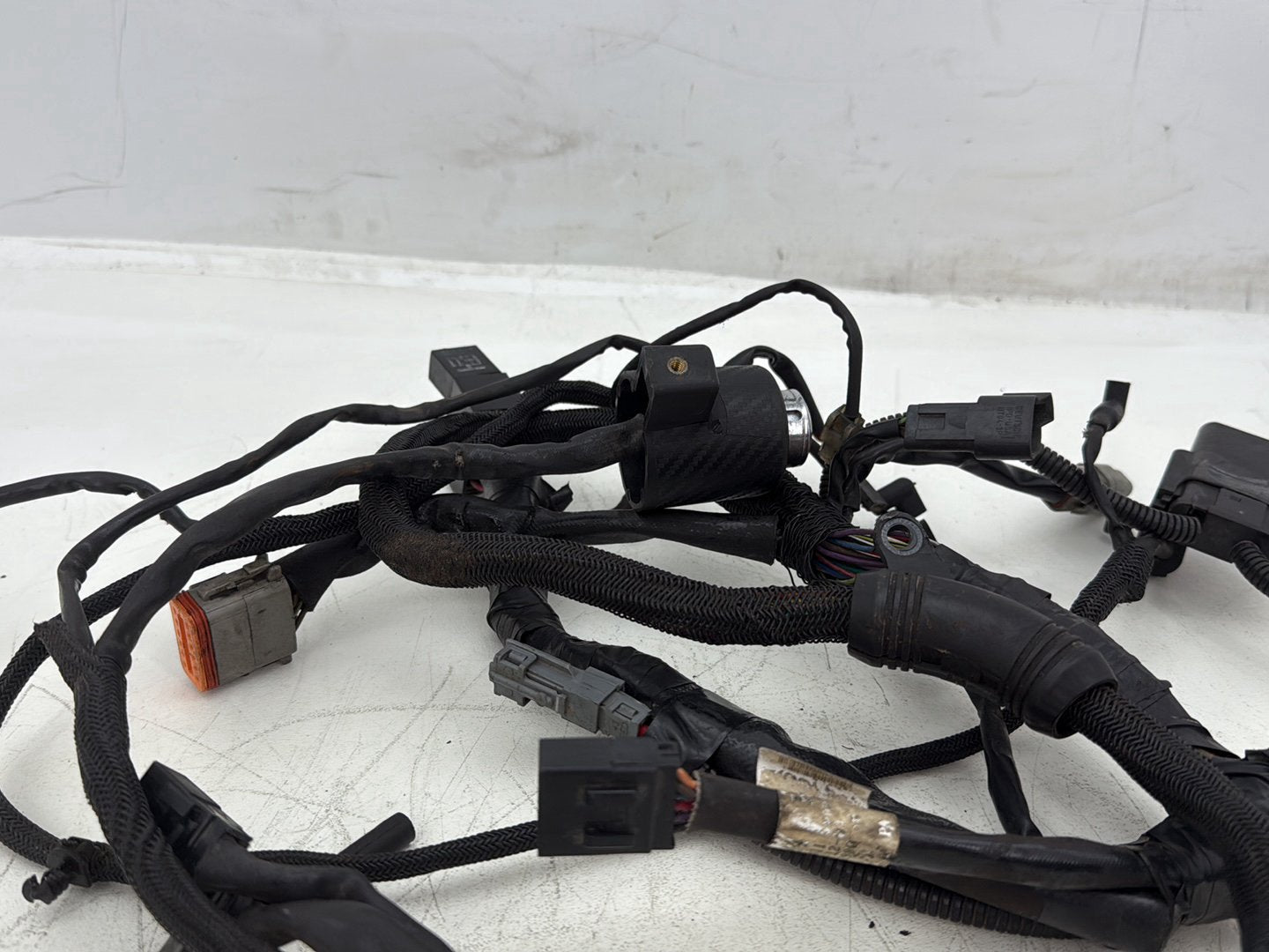 2004 Harley Sportster XL883C 883 Custom OEM Main Wire Wiring Harness Ignition Switch NOKey