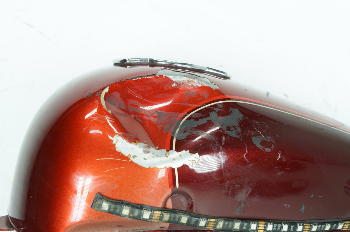 08 Harley Touring Electra Glide Ultra Fuel Gas Tank Gasoline Reservoir >DENTED<