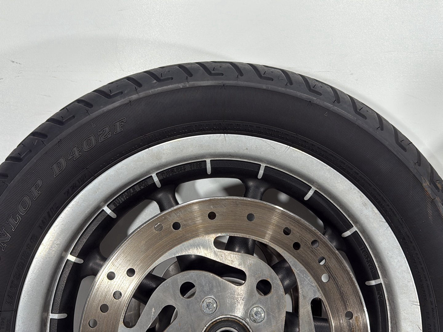 2000 Harley Touring FLHTCUI Electra Glide Ultra Front &amp; Rear Wheel Rim Tire 16"