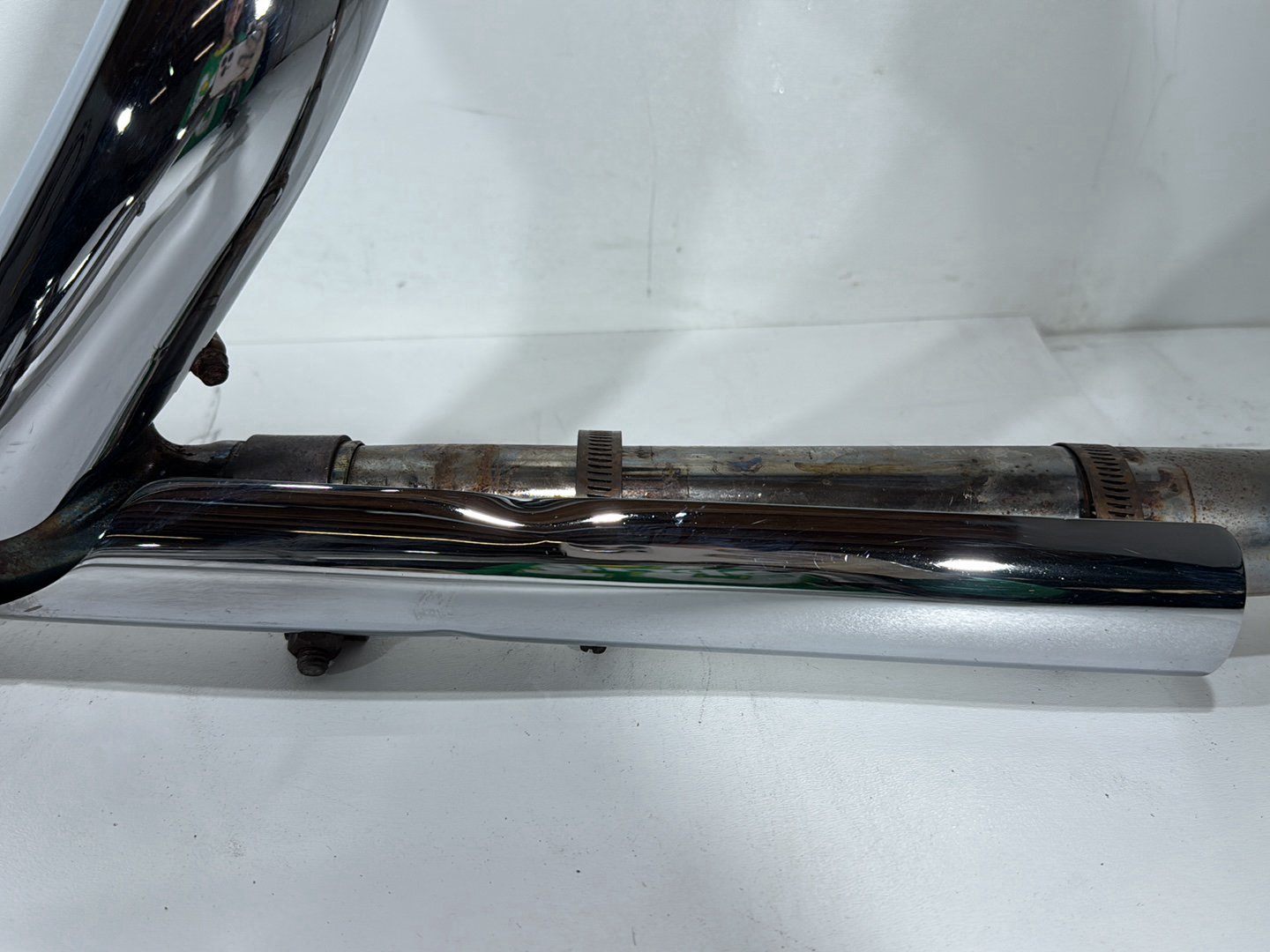 2005 Harley Touring FLHRCI Road King Classic OEM Exhaust Header Pipes Muffler