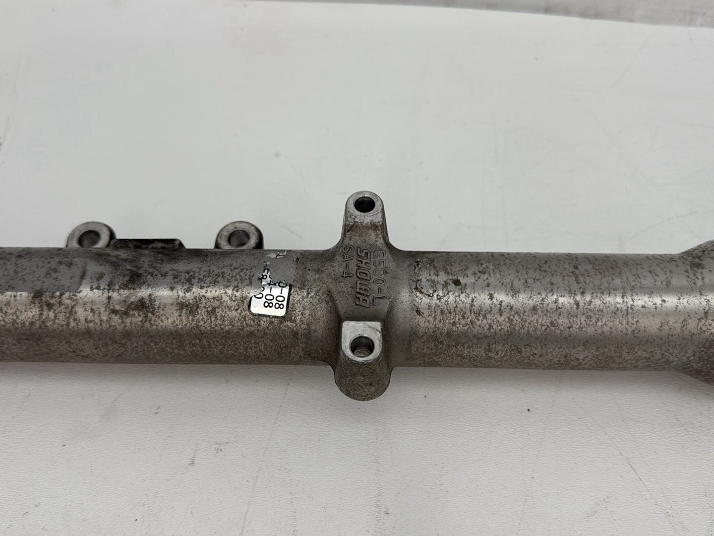 2009 Harley Sportster 883 Low XL883L OEM Front Triple Tree Set & LH RH Fork Legs Sliders