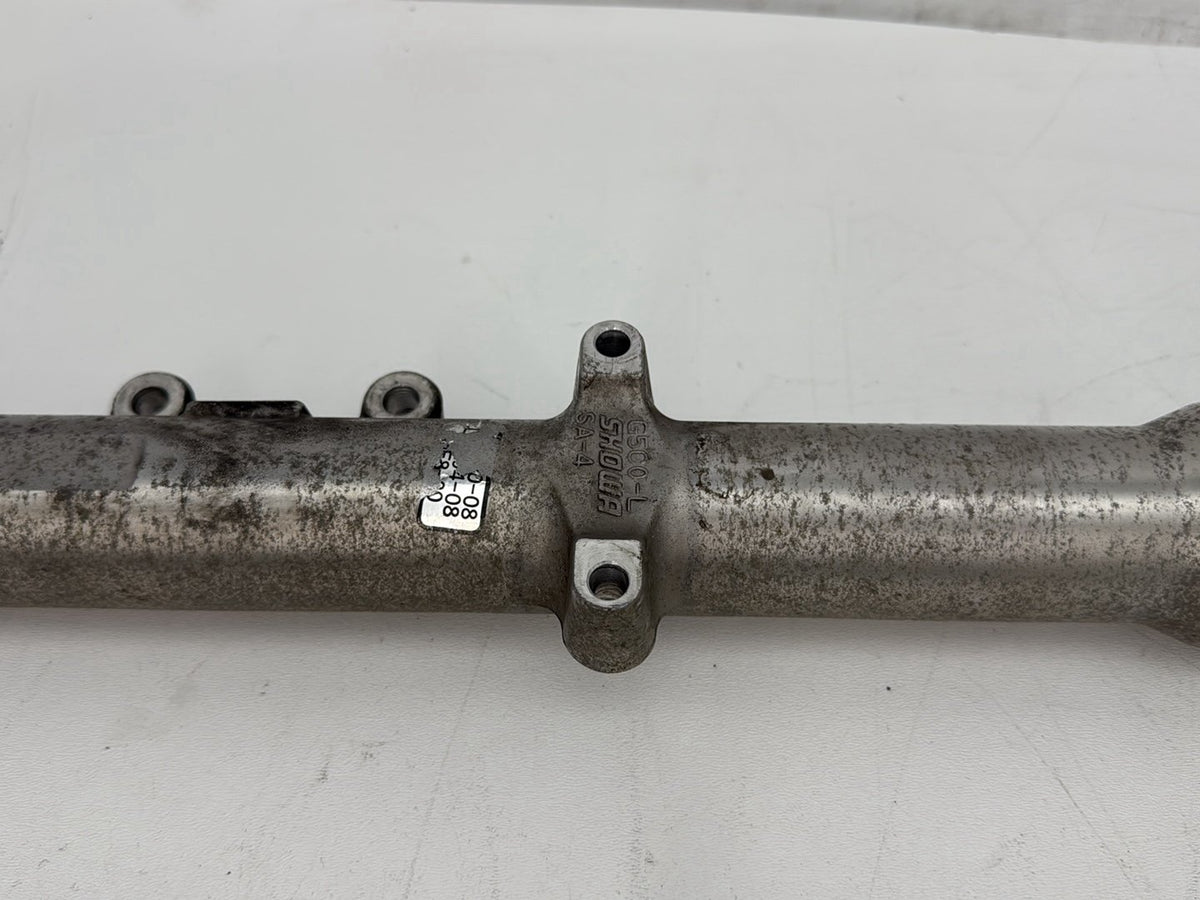 2009 Harley Sportster 883 Low XL883L OEM Front Triple Tree Set & LH RH Fork Legs Sliders
