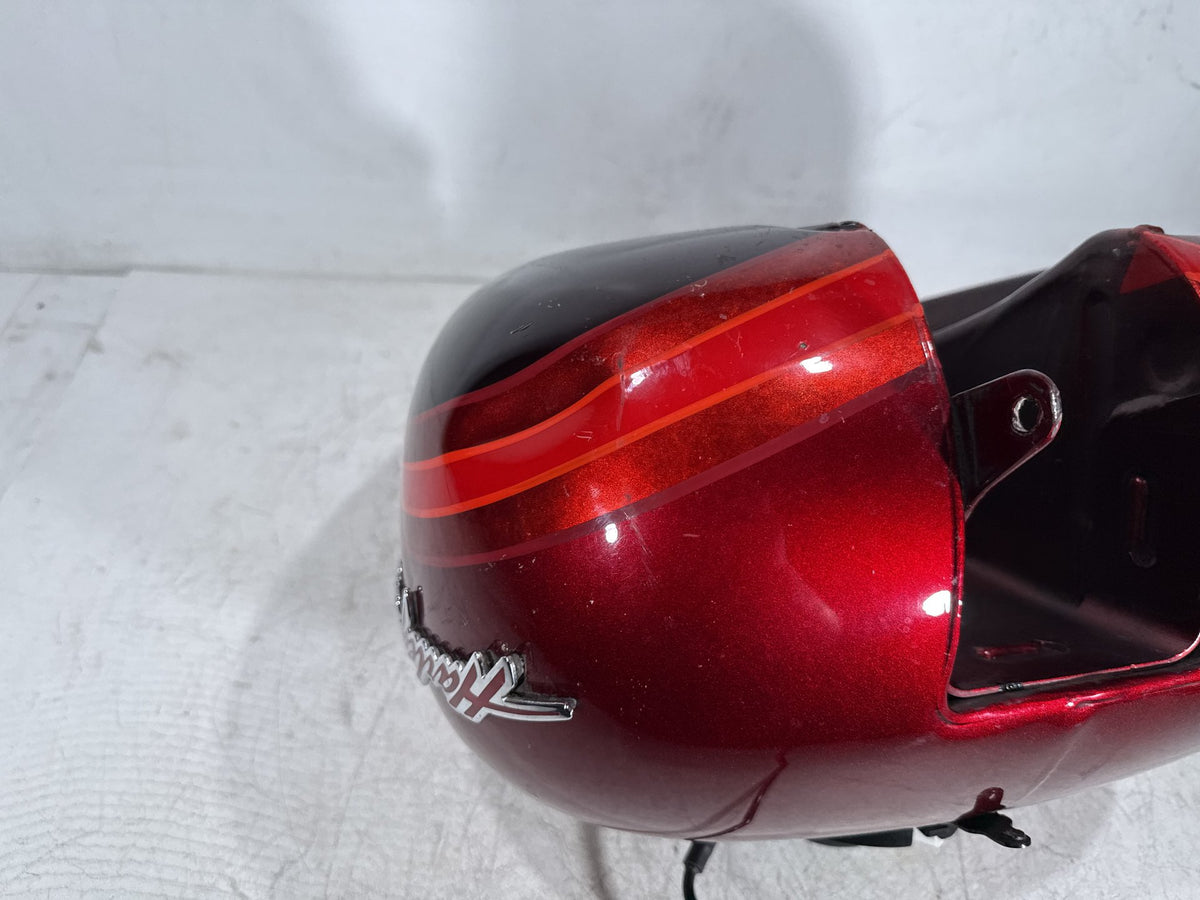 2009 Harley Electra Glide Touring CVO Fuel Gas Tank Gasoline Reservoir DENTED