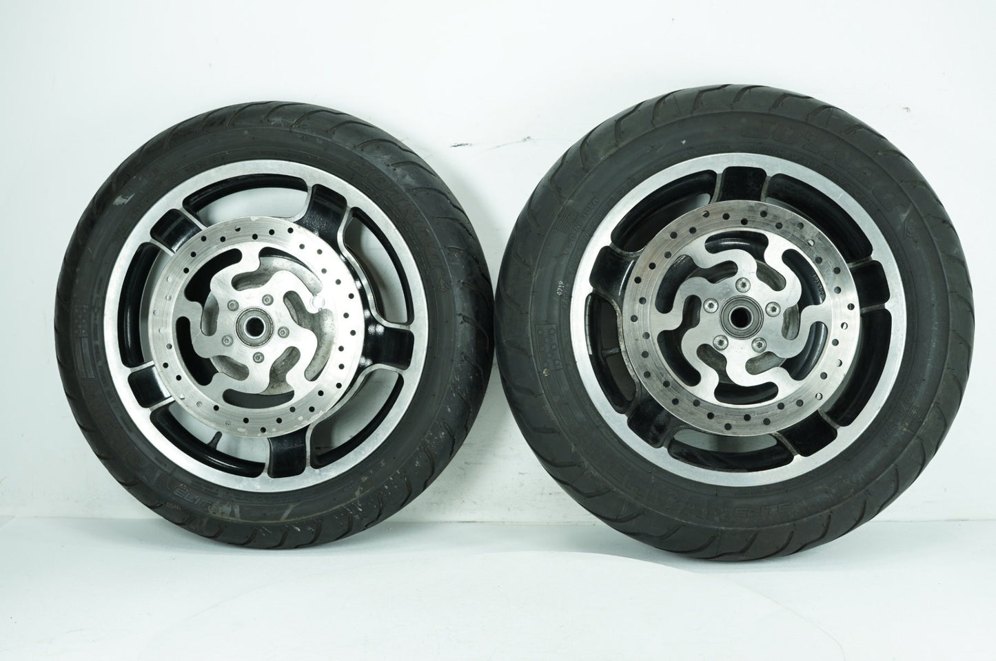 2008 - 2013 Harley-Davidson Touring Electra Police Front & Rear Wheel Rim Tire 41285-09