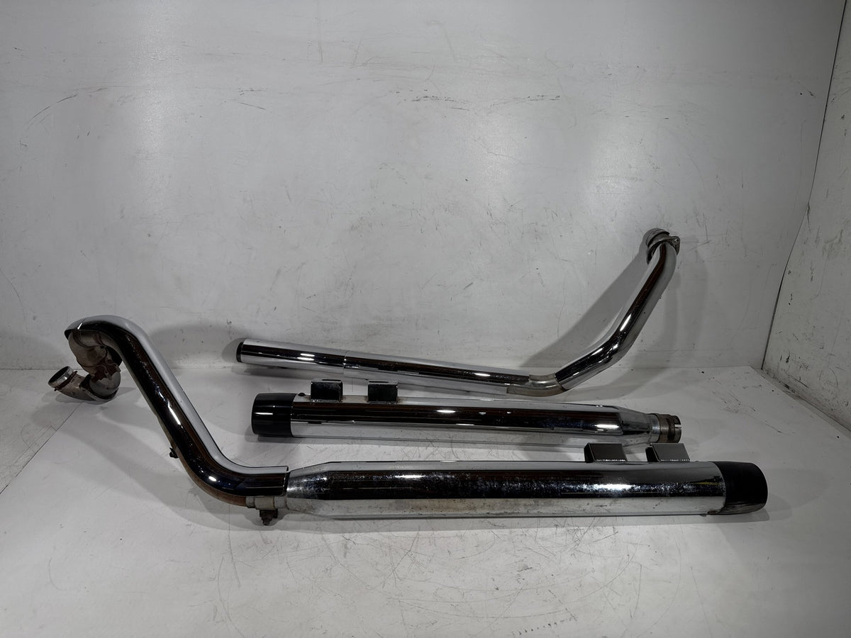 1997 Harley Electra Glide Touring FLHT OEM Exhaust Header Pipes Muffler