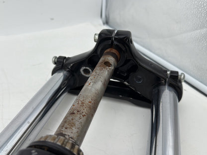 2004 - 2013 Harley-Davidson Sportster 1200 Custom Front Triple Tree Set & LH RH Fork Legs Sliders 46126-04