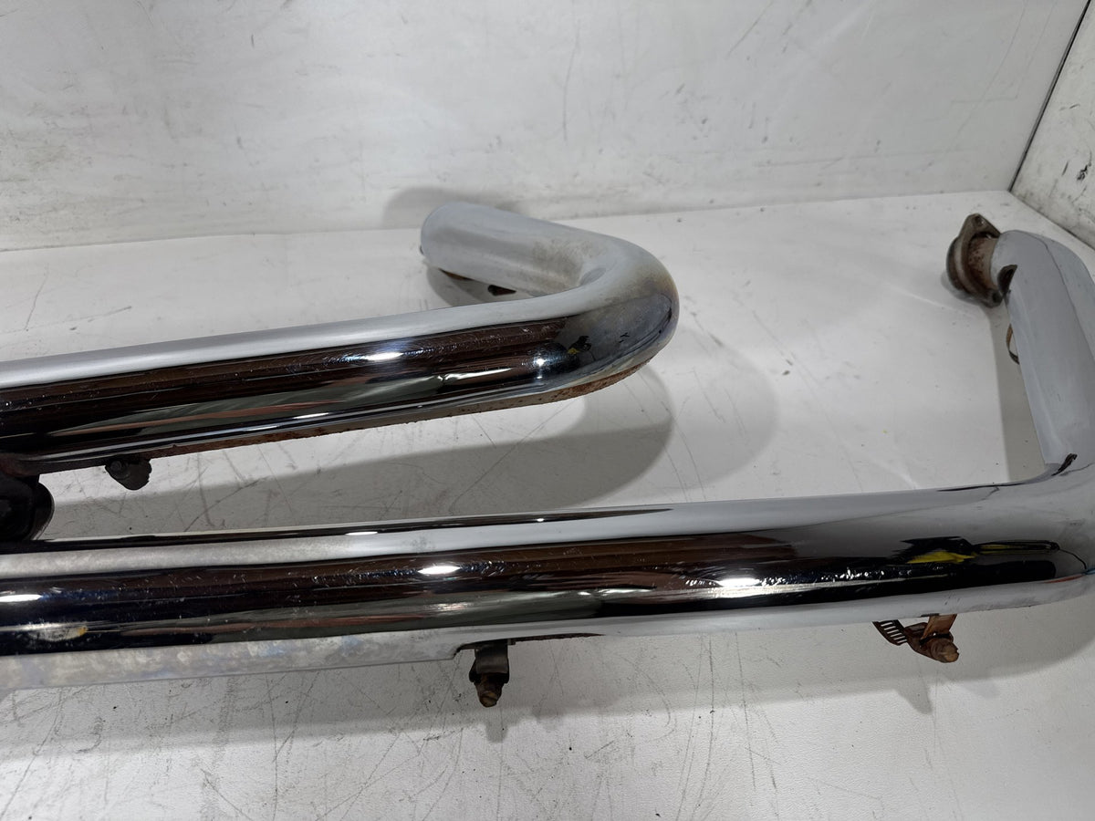 2001 Harley Softail Standard FXST Exhaust Header Pipes Muffler HOOKER Step Tuned