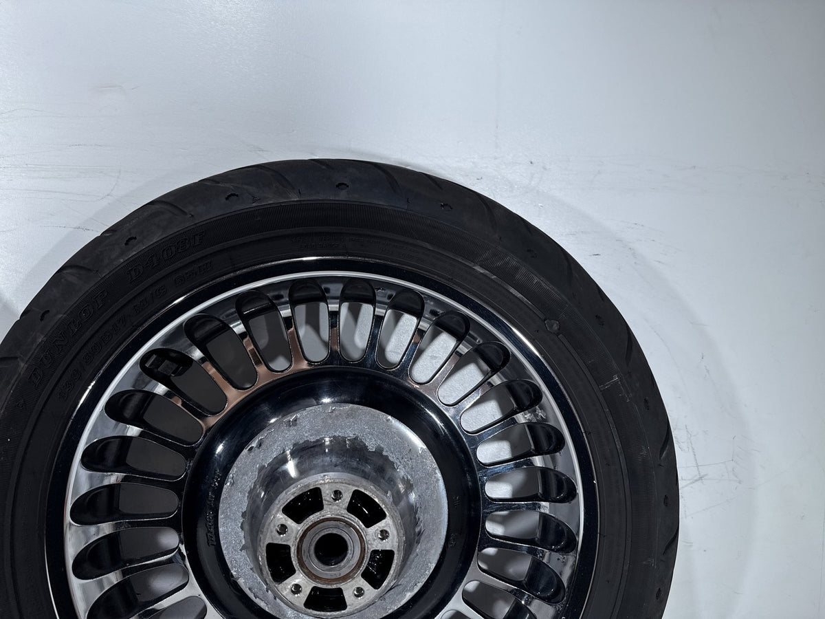 2011 Harley Electra Glide Touring Ultra OEM Front & Rear Wheel Rim Tire 16" 17"
