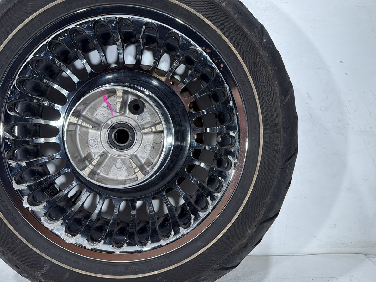 2011 Harley Electra Glide Touring Ultra Rear Wheel Rim Tire 180/65B16 16"