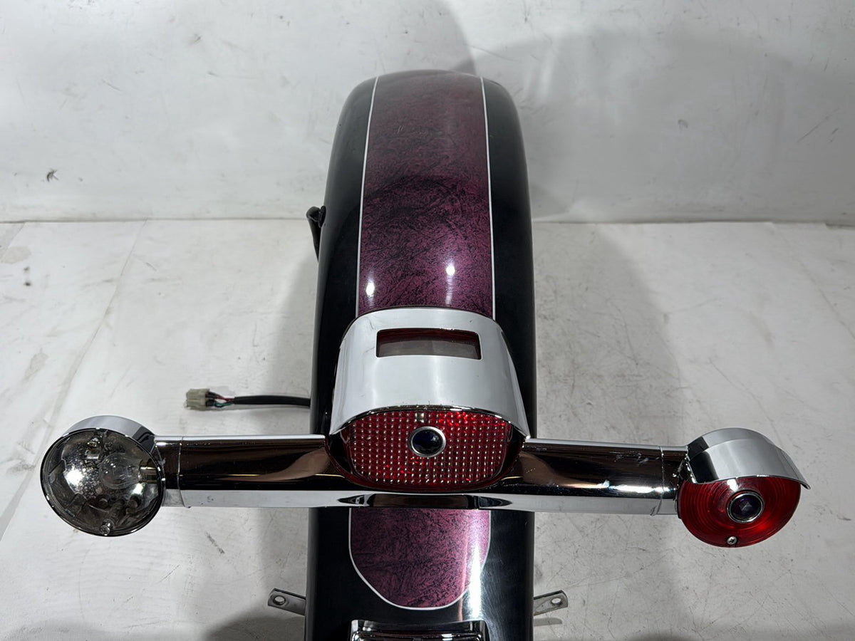 1990 Harley Electra Glide Touring Sport OEM Rear Wheel Fender & Turn Signals Bar