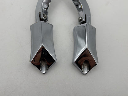 2013 Harley Street Glide Touring FLHX Passenger Left &amp; Right Foot Pegs Bad Dad