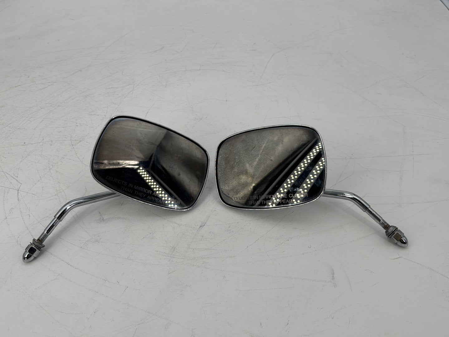 1999 - 2006 Harley-Davidson Touring Electra Glide Classic Left Right Rear View Mirror