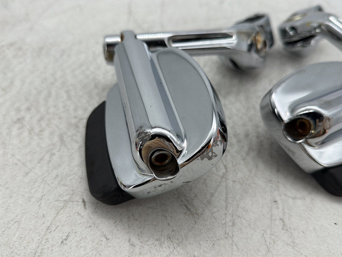 2011 Harley Heritage Softail Classic FLSTC OEM Front Right Left Highway Foot Pegs