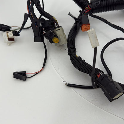 2007 - 2012 Harley-Davidson Touring Street Glide Front Sub Wiring Harness Loom Interconnect 70232-07