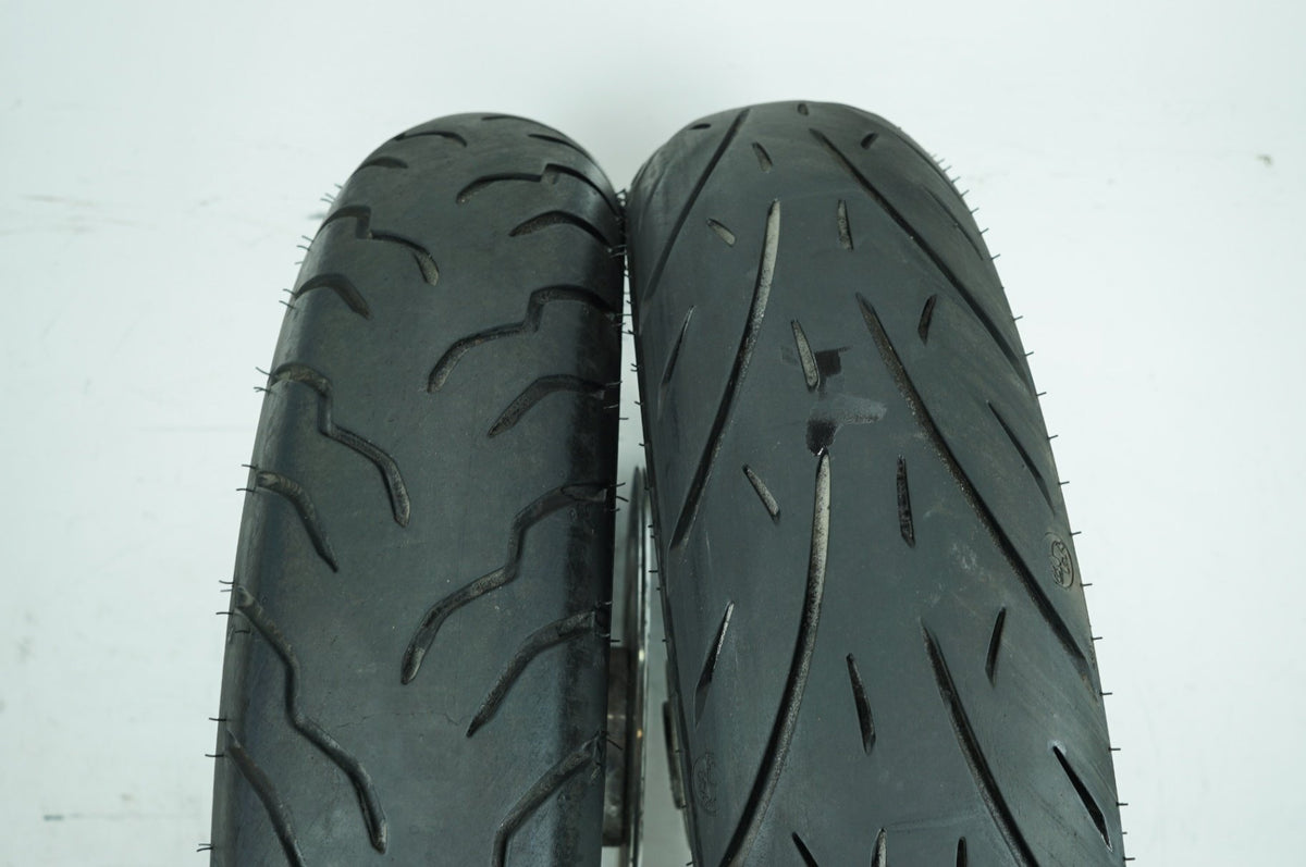2007 Harley Touring Road King Classic OEM Front Rear Wheel Rim Tire Spoked 16"