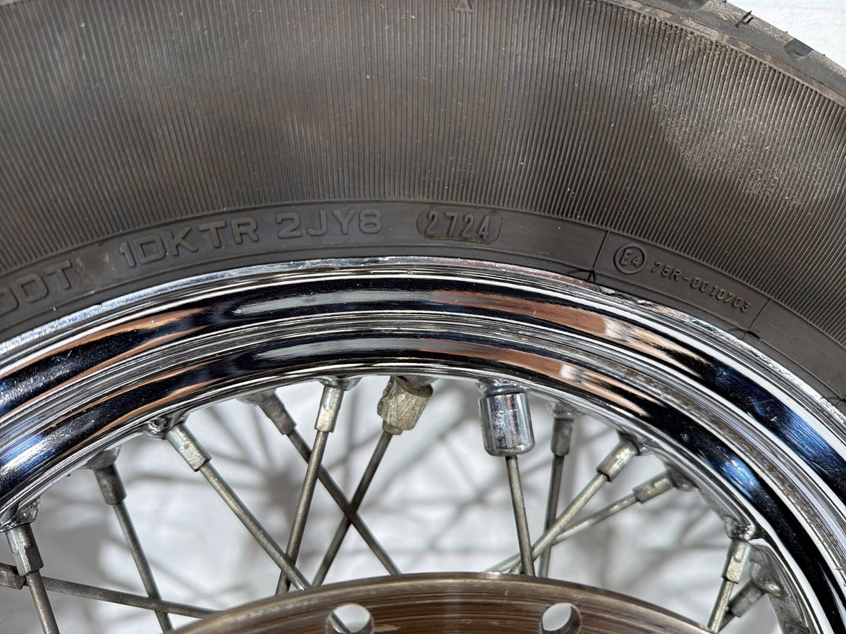 97 Harley Heritage Softail Classic Front Rear Wheel Rim Tire Spoked MT90B16 16"