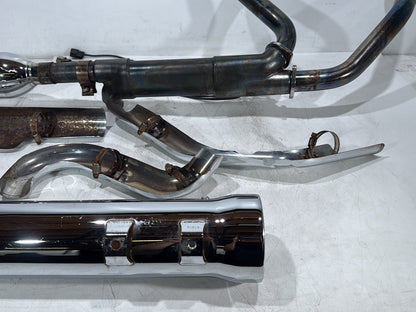 2011 Harley Street Glide Touring FLHX OEM Exhaust Header Pipes Muffler