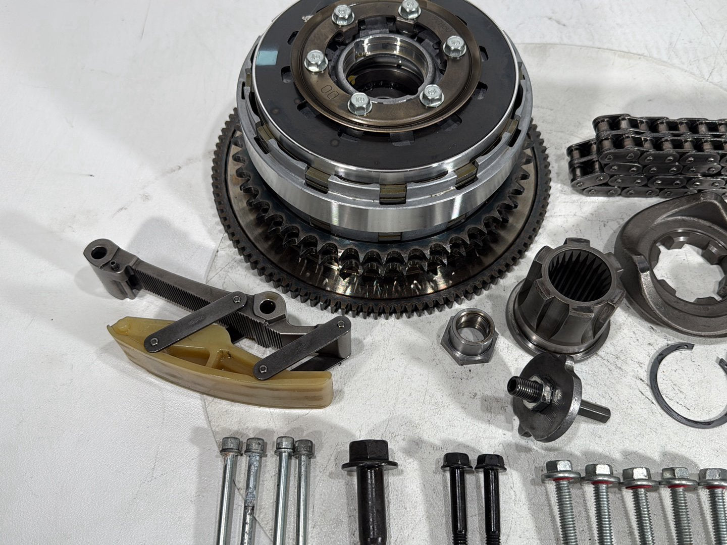 2010 Harley Street Glide Touring FLHX OEM Clutch Basket Chain Tensioner Kit